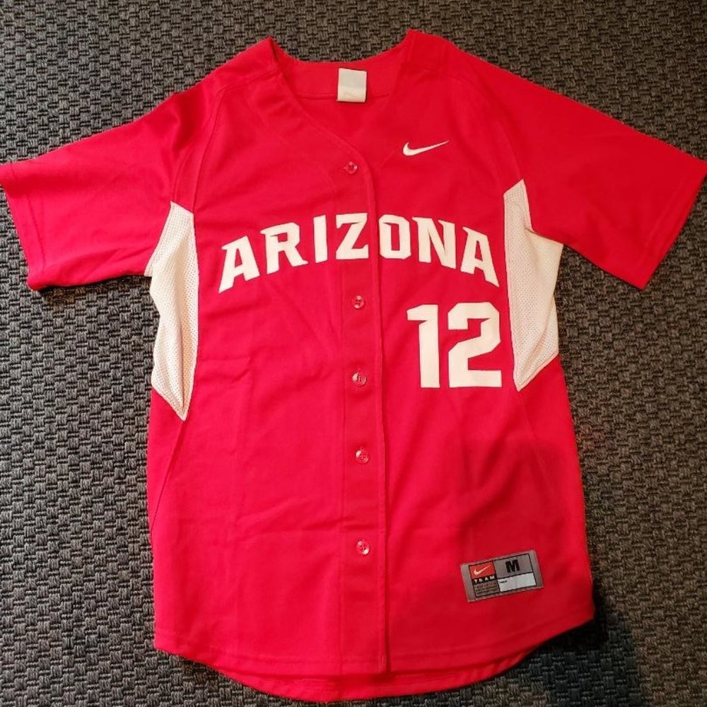 Nike Arizona Medium Baseball Jersey